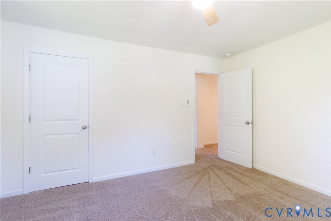 Upstairs bedroom closet
