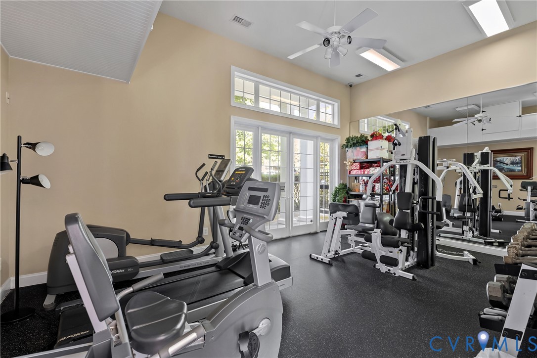 Community Clubhouse Workout Room