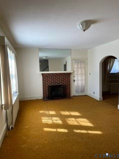 Wood flooring under carpet, gas FP