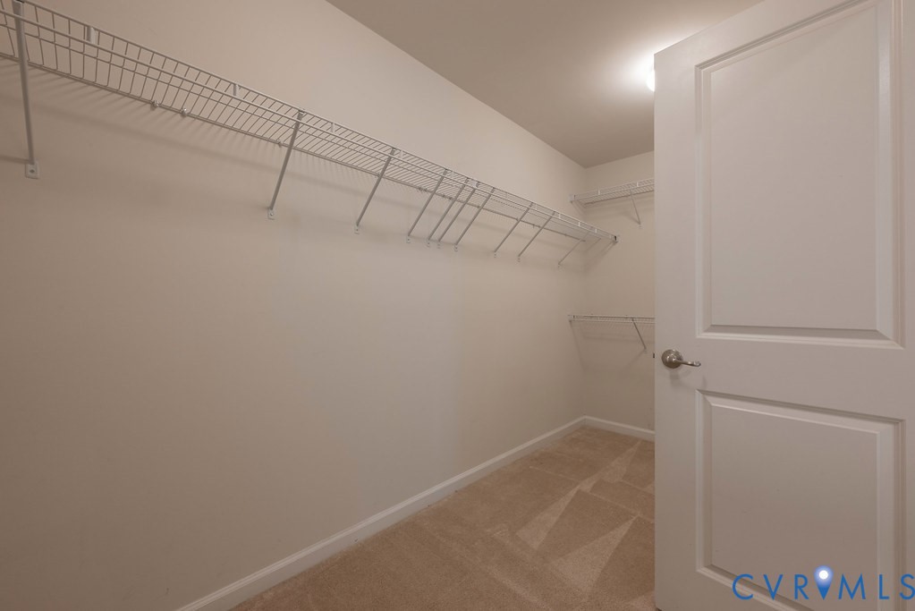 Primary closet