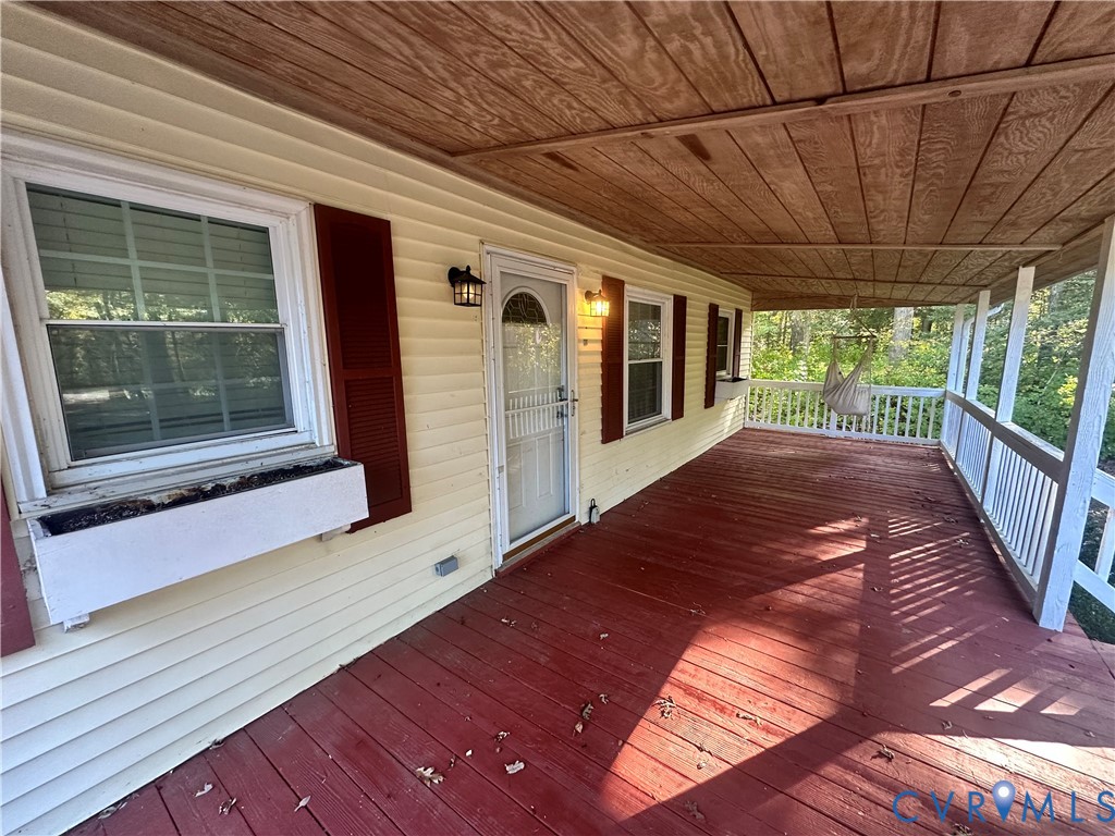 Imagine relaxing on your front porch and watch the world go by.