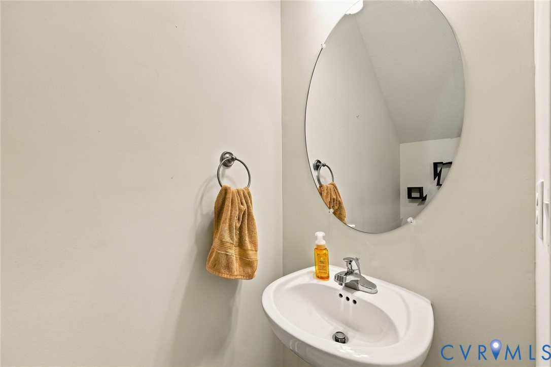 Half bath downstairs