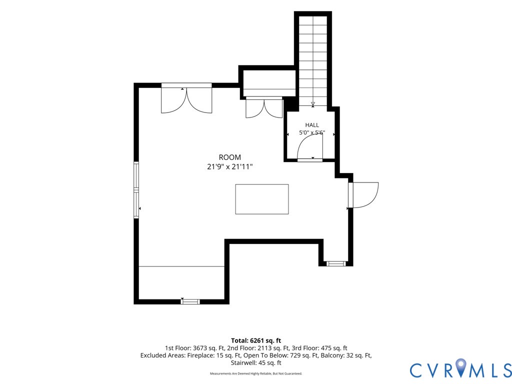 Floor plan - 3rd Floor