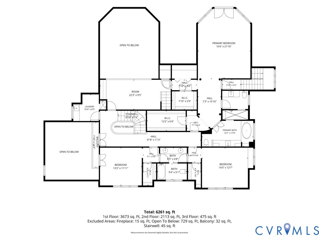 Floor plan - Second Floor