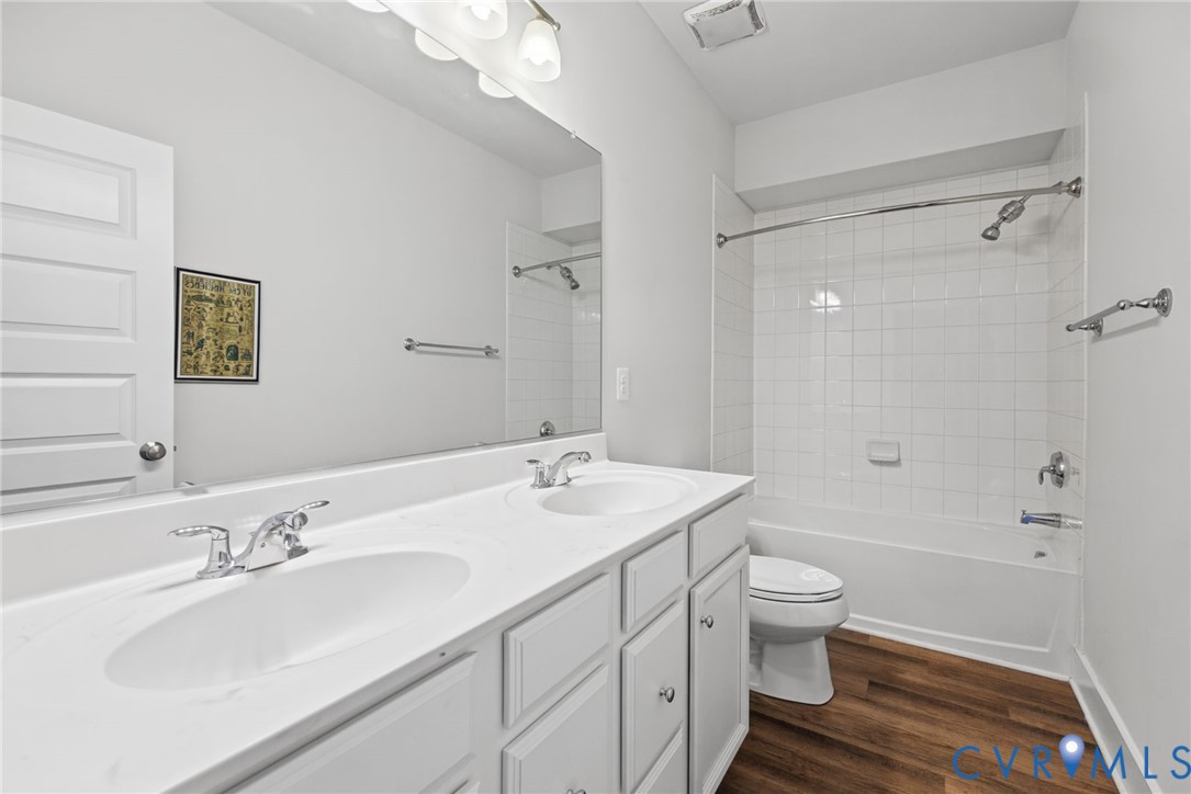 Full Bath Accessed from the Hallway