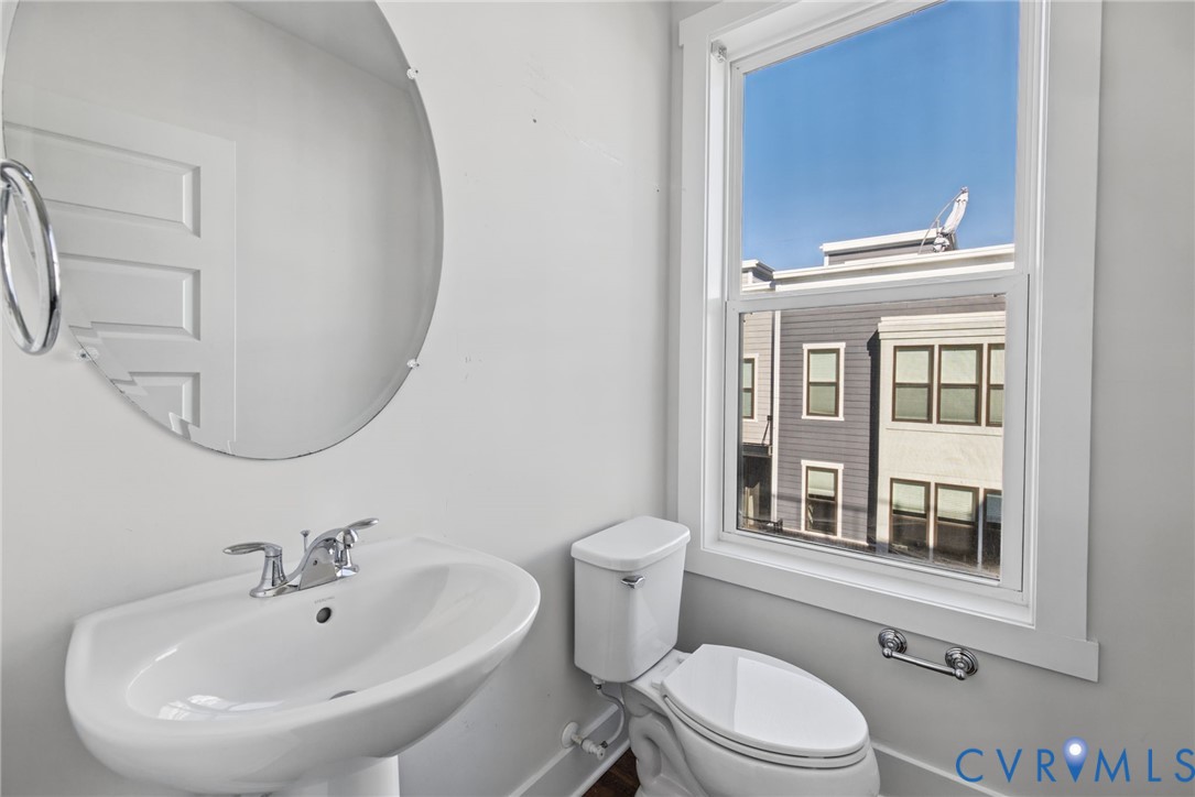 Half Bath on Main Floor