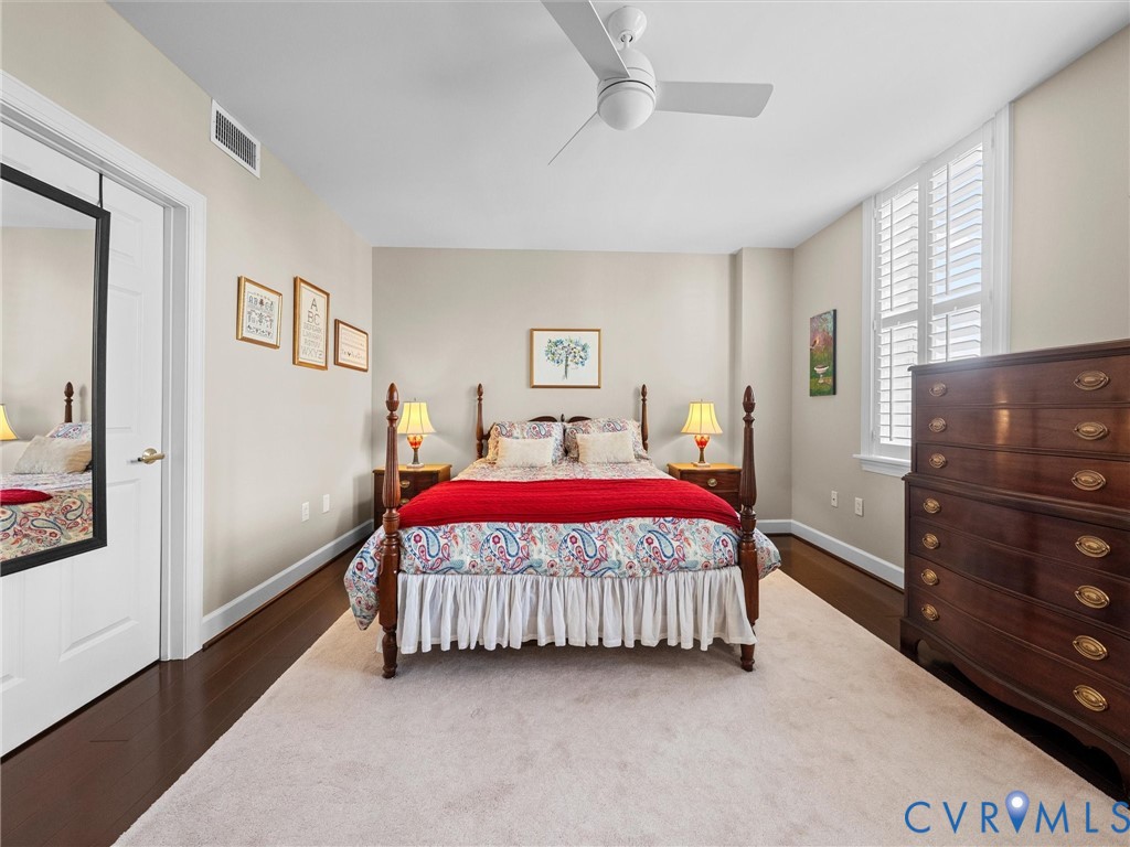 Alternate view of primary bedroom.