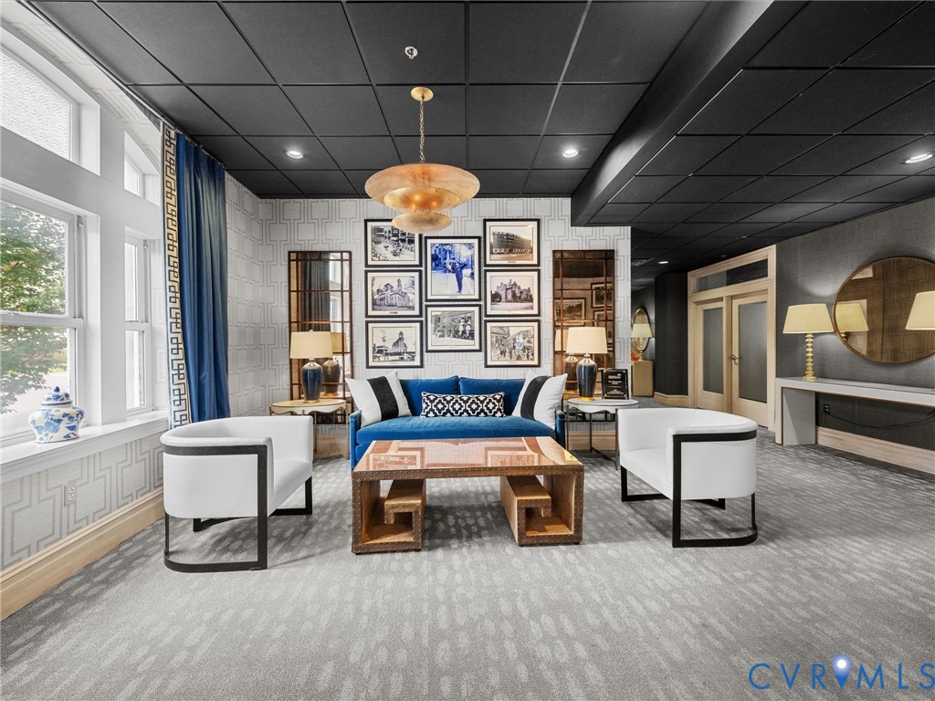 Welcoming and well-appointed lobby.