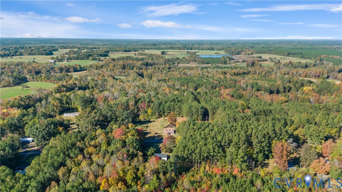 Expansive acreage featuring dense woodland, mature timber, rolling terrain, and open pasture land