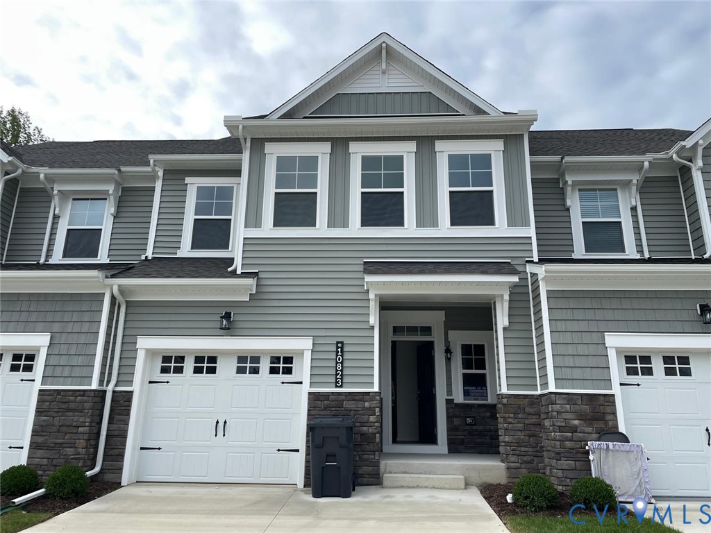 Multi unit property with a garage
