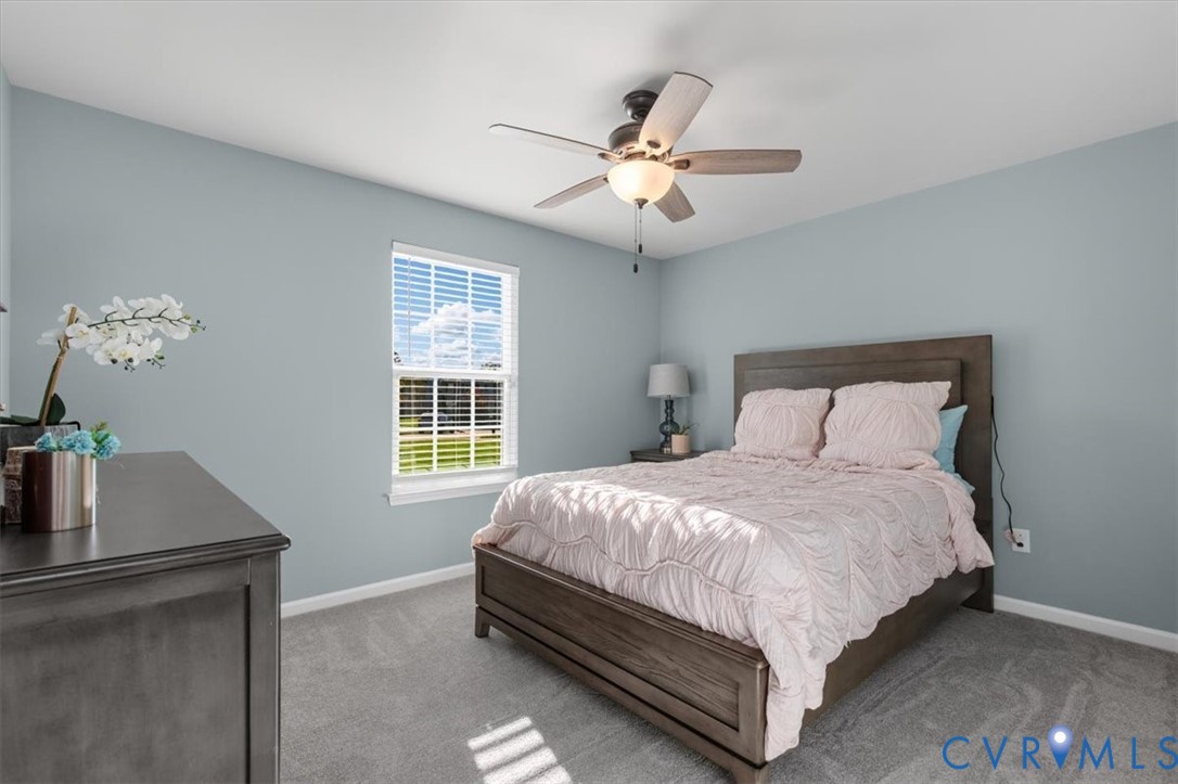 Bedroom 2 with Stain proof/pet proof carpet