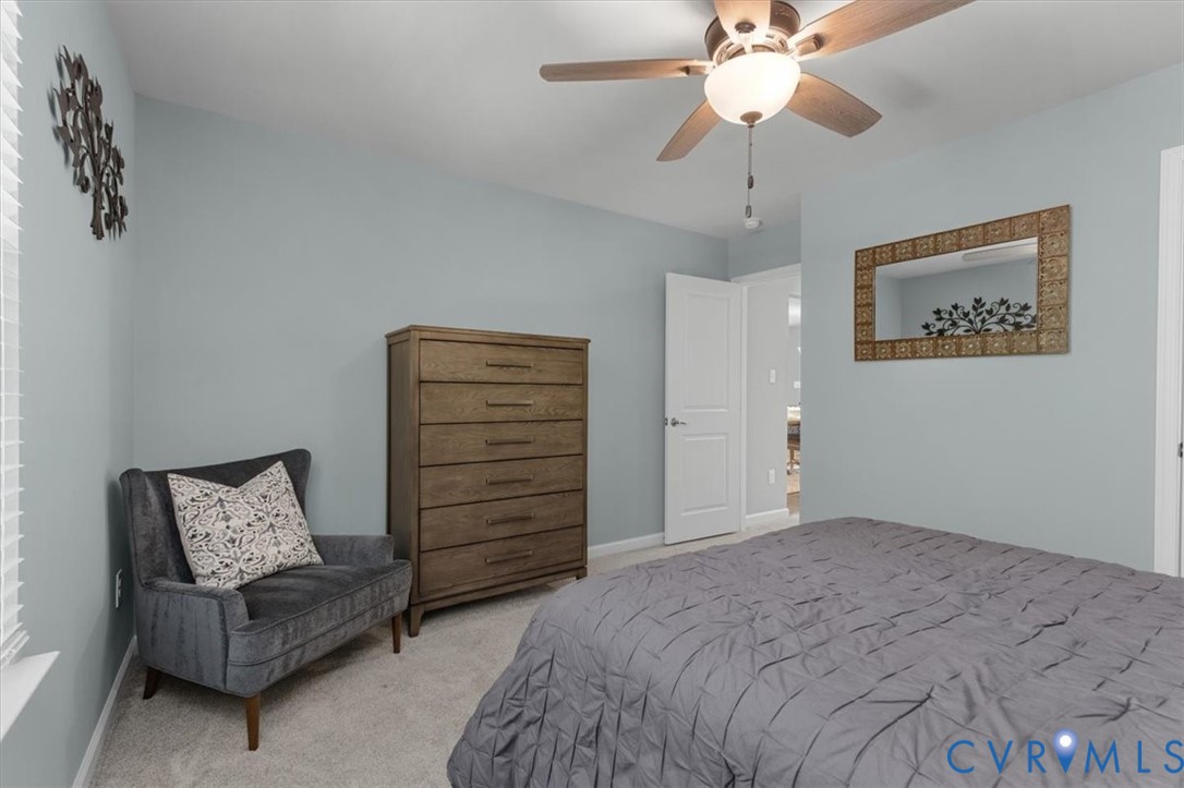 Bedroom 3 with Stain proof/pet proof carpet