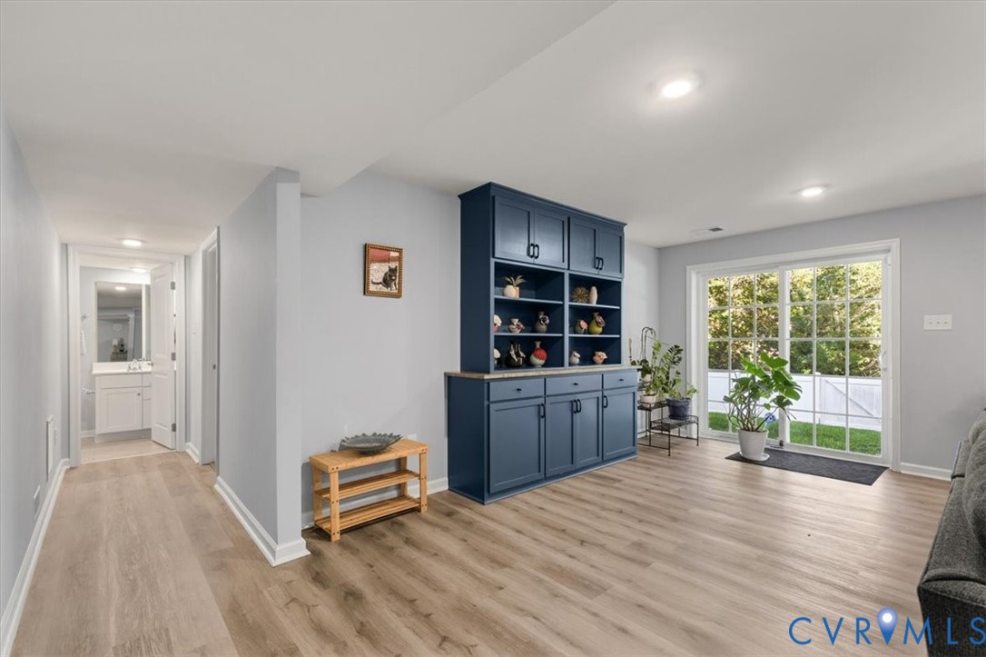 Custom Built in shelving