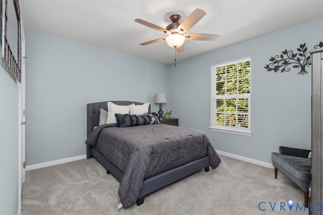Bedroom 3 with Stain proof/pet proof carpet