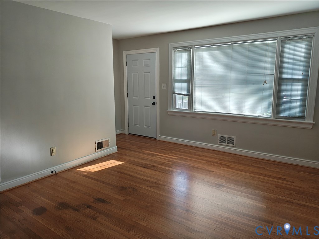 Living room featuring a large picture window