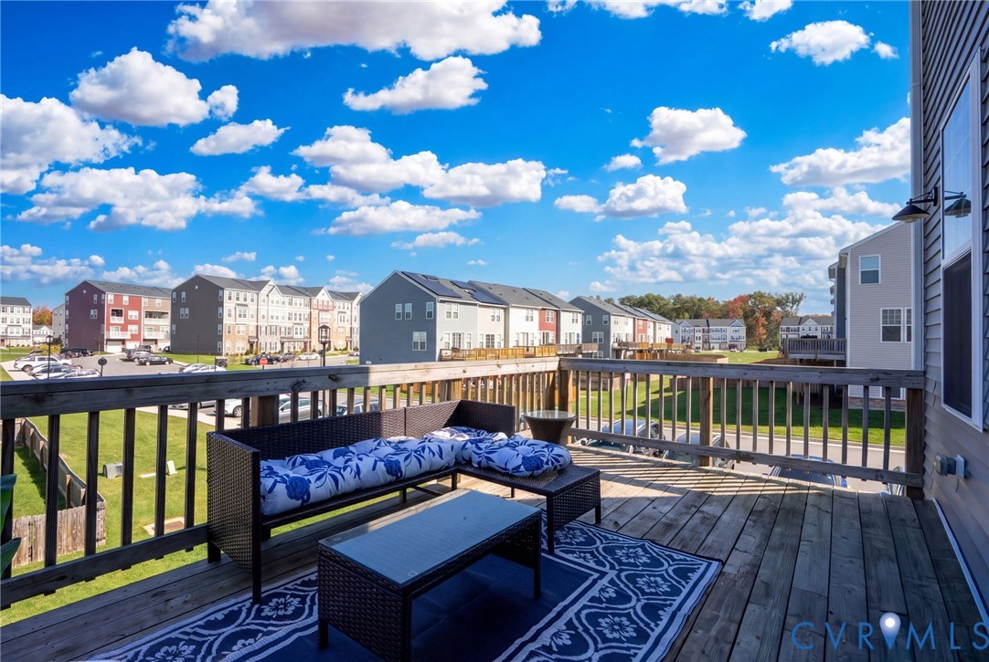 With room for comfortable seating and easy access to the main living area, the deck extends your space for relaxing and entertaining.