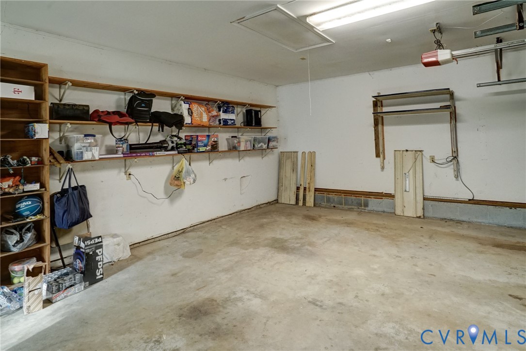 Additional View of Basment - Built-In Storage Shelving