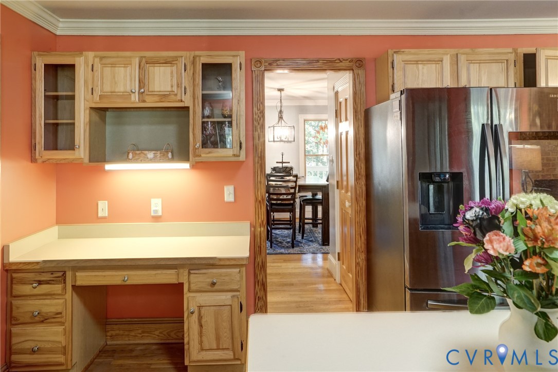 View of Kitchen to Dining Room