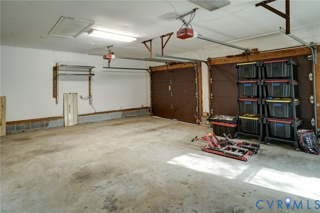 Two Car Oversized Side Load Garage