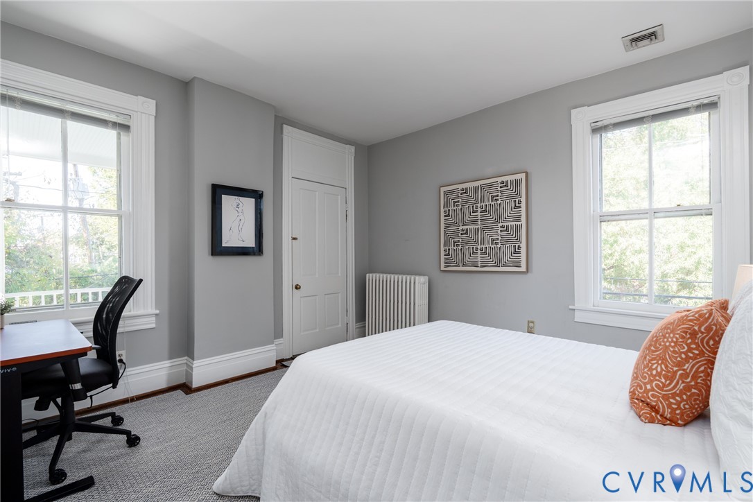 Third bedroom with windows on 2 walls.