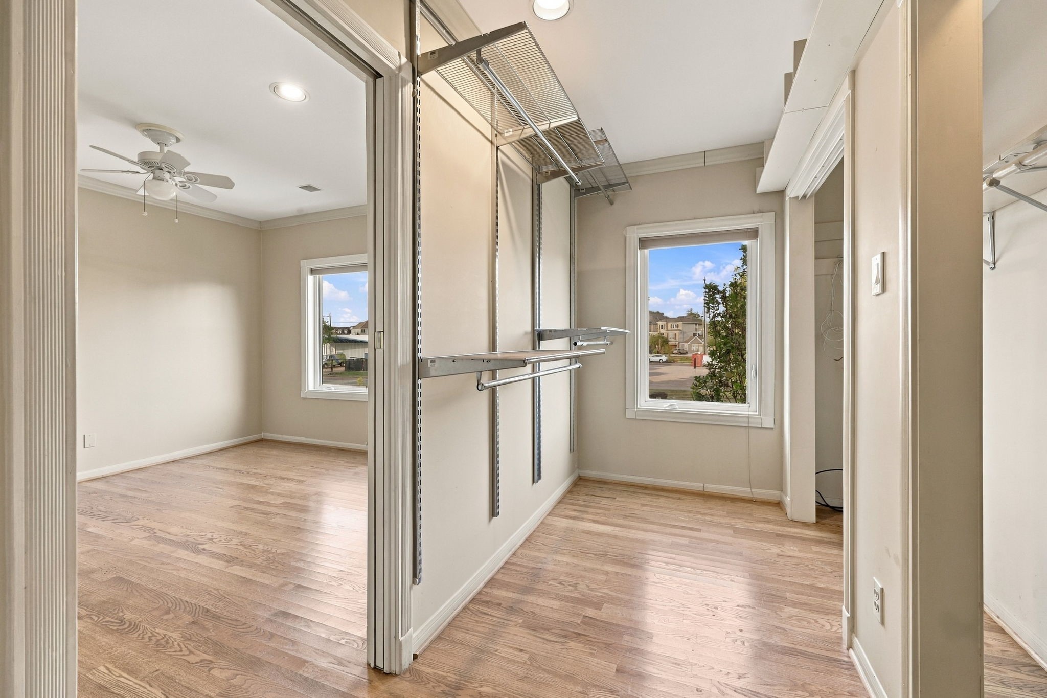 2nd Floor: 2nd bedroom's large walk-in closet.