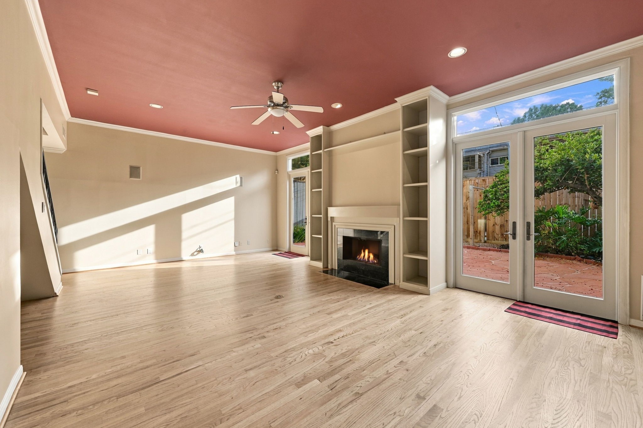 1st Floor: Oversized living room.