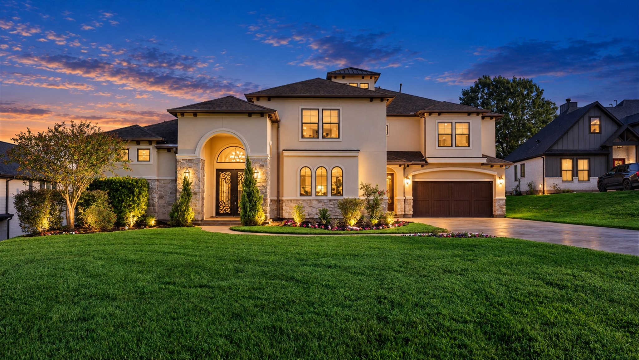 Stately, estate home. Stately, estate home.