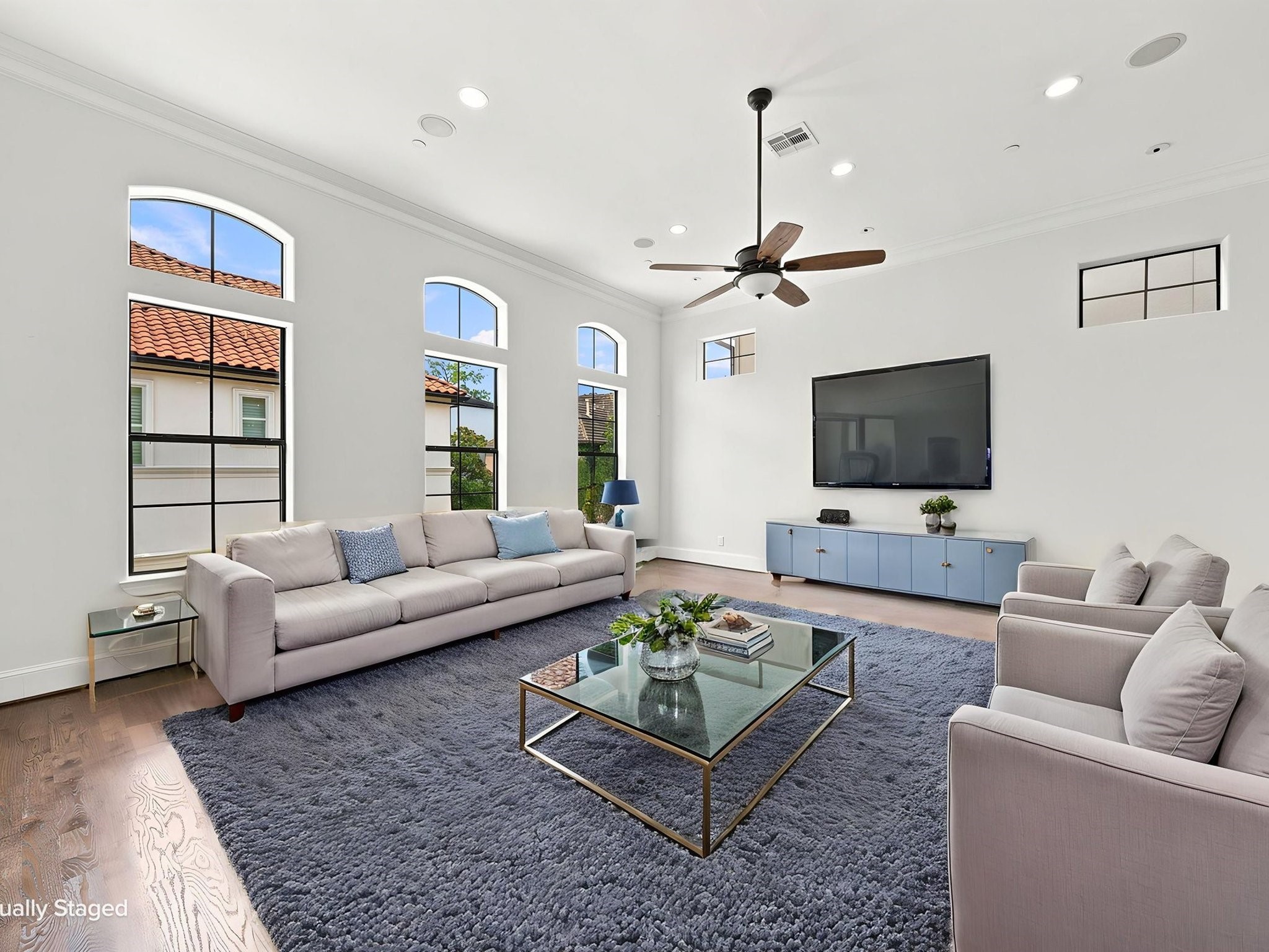 Second Floor Living Room Virtually Staged