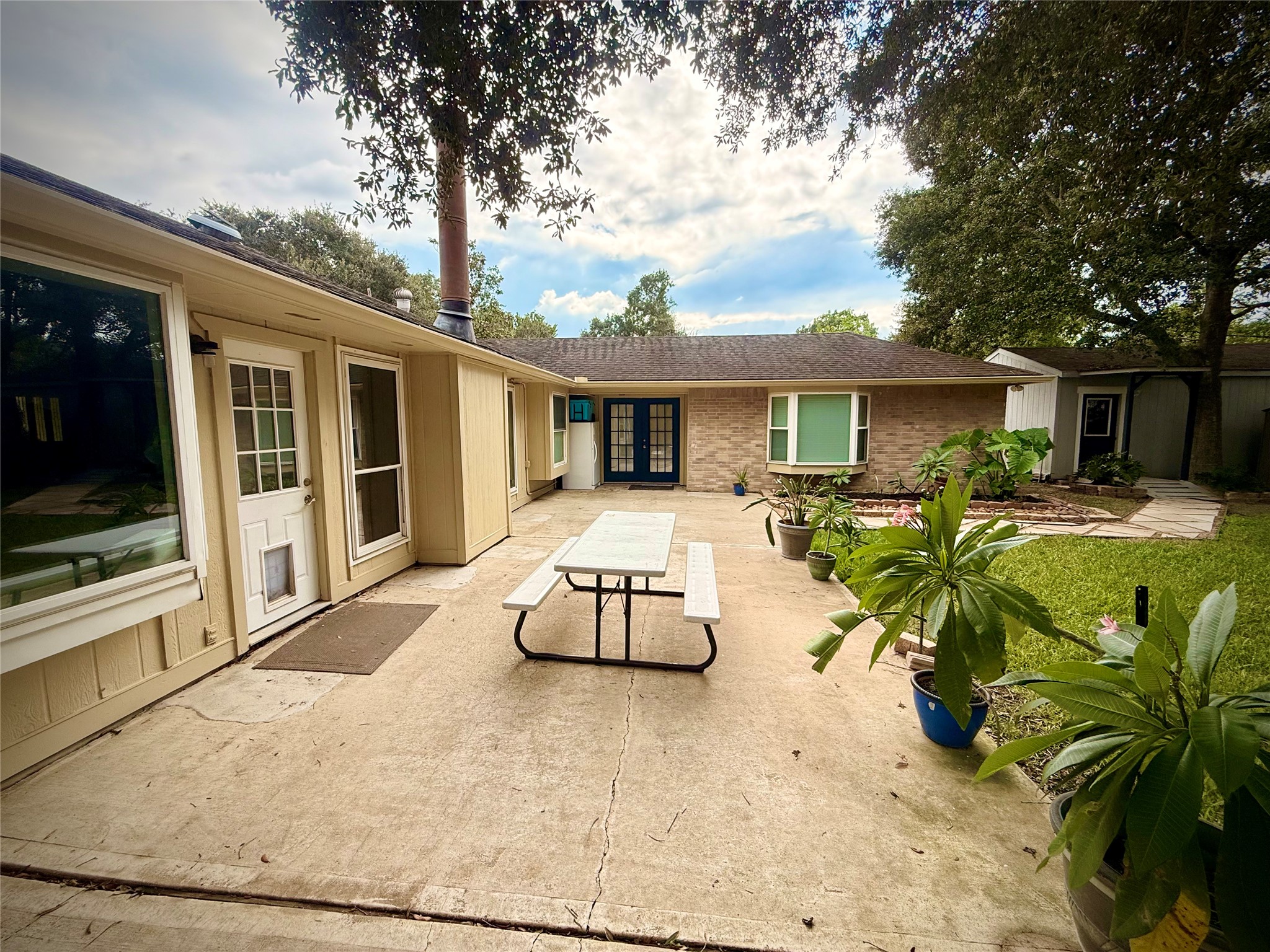 Back Patio area