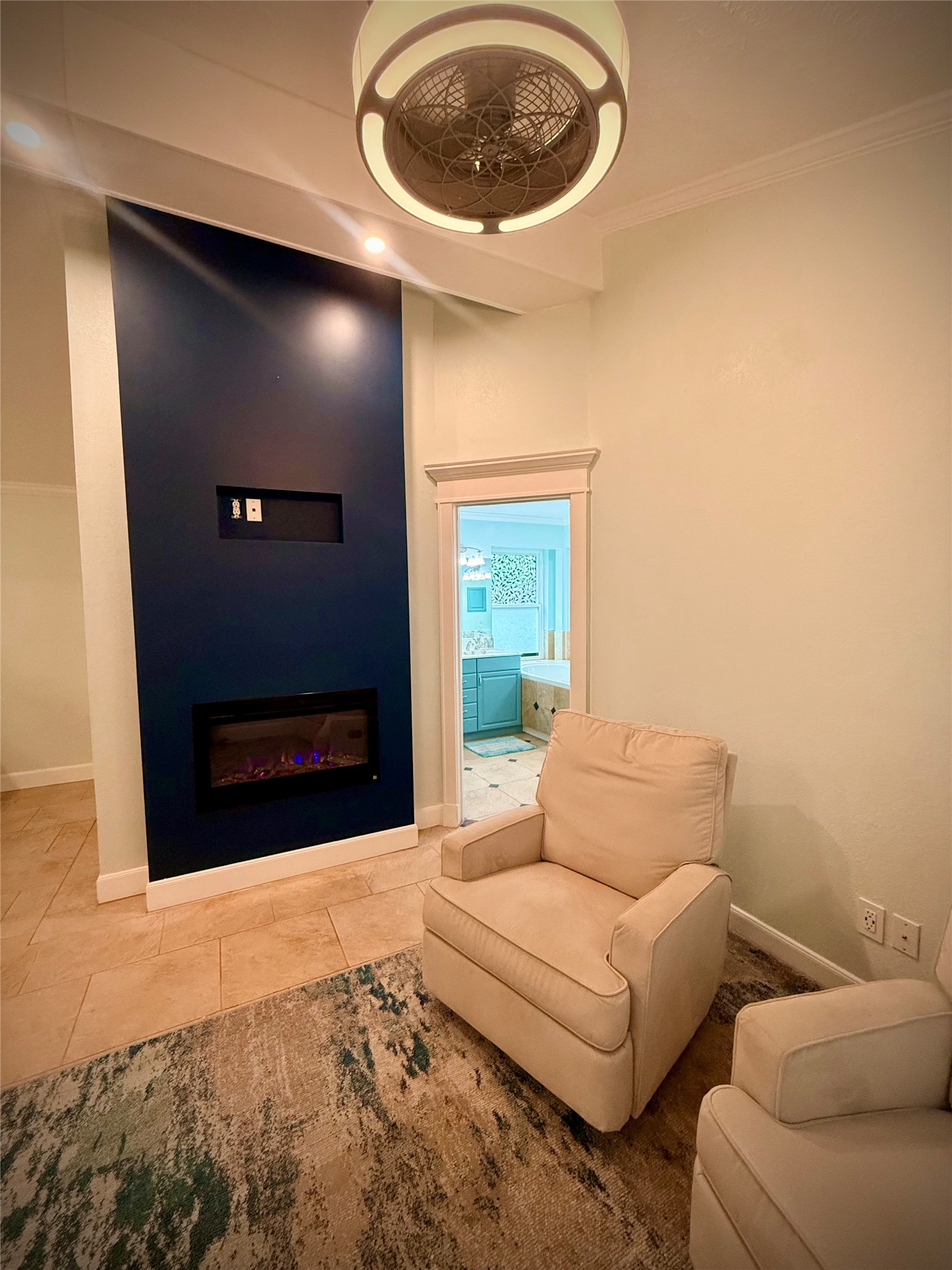 Primary Suite with Fireplace