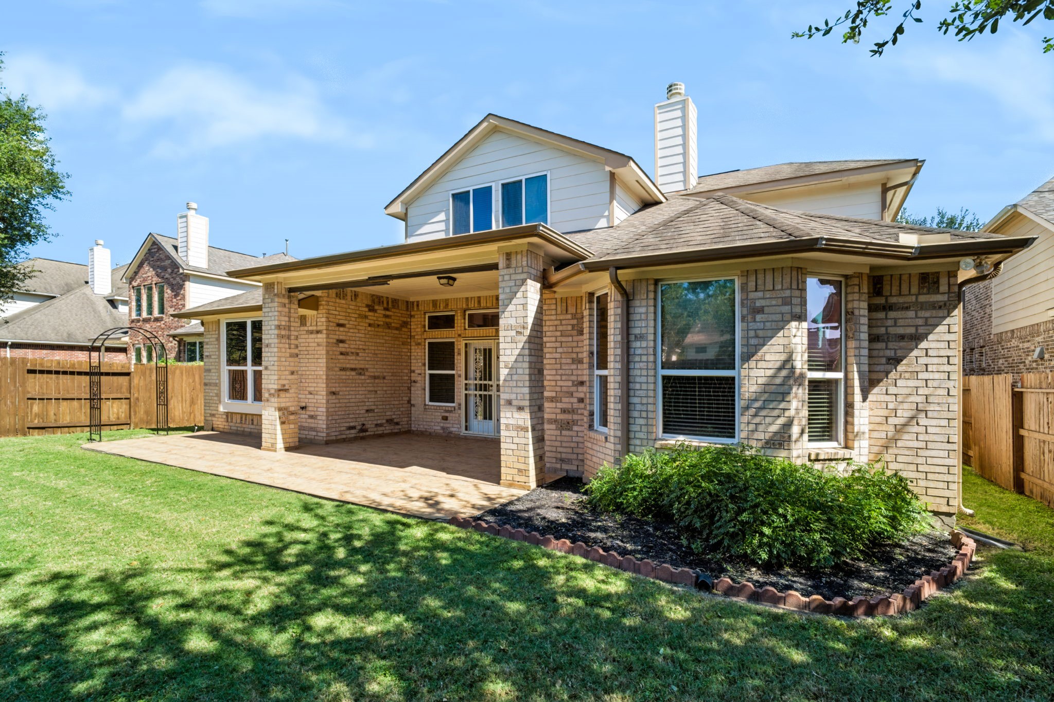 Step outside to a peaceful backyard with no rear neighbors, perfect for BBQs and outdoor entertaining. Step outside to a peaceful backyard with no rear neighbors, perfect for BBQs and outdoor entertaining.