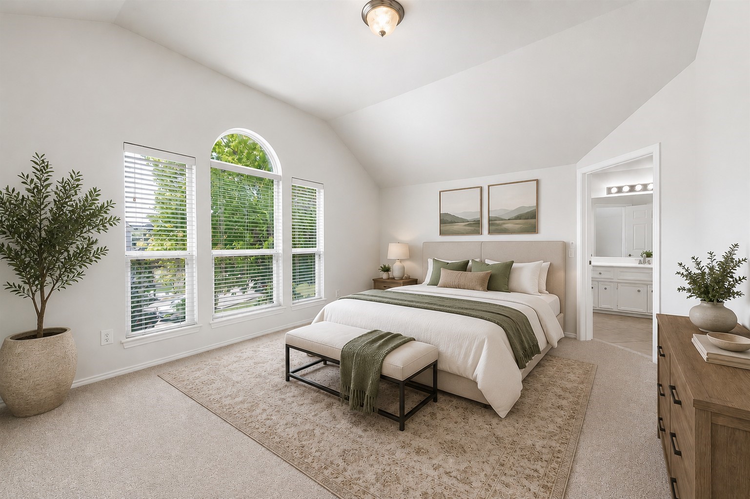 Virtually staged to inspire design possibilities