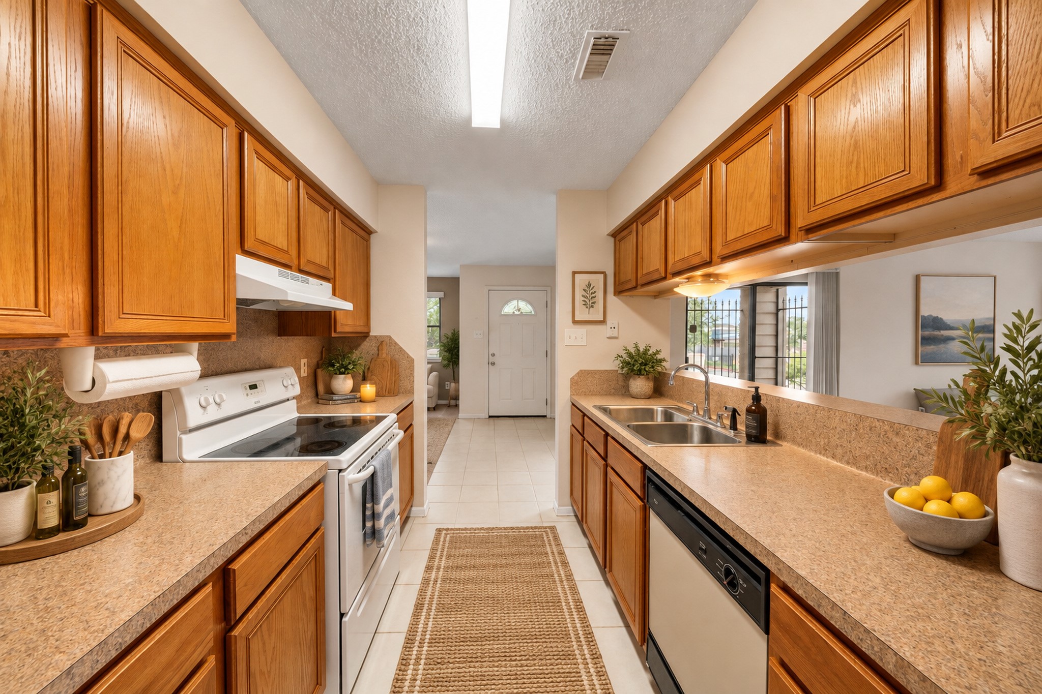 Kitchen view 2.(Virtually staged) Kitchen view 2.(Virtually staged)