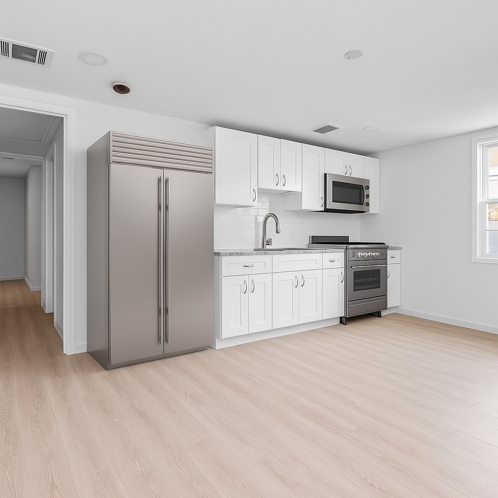 Not the actual appliances. Appliances have been electronically inputted to show location.