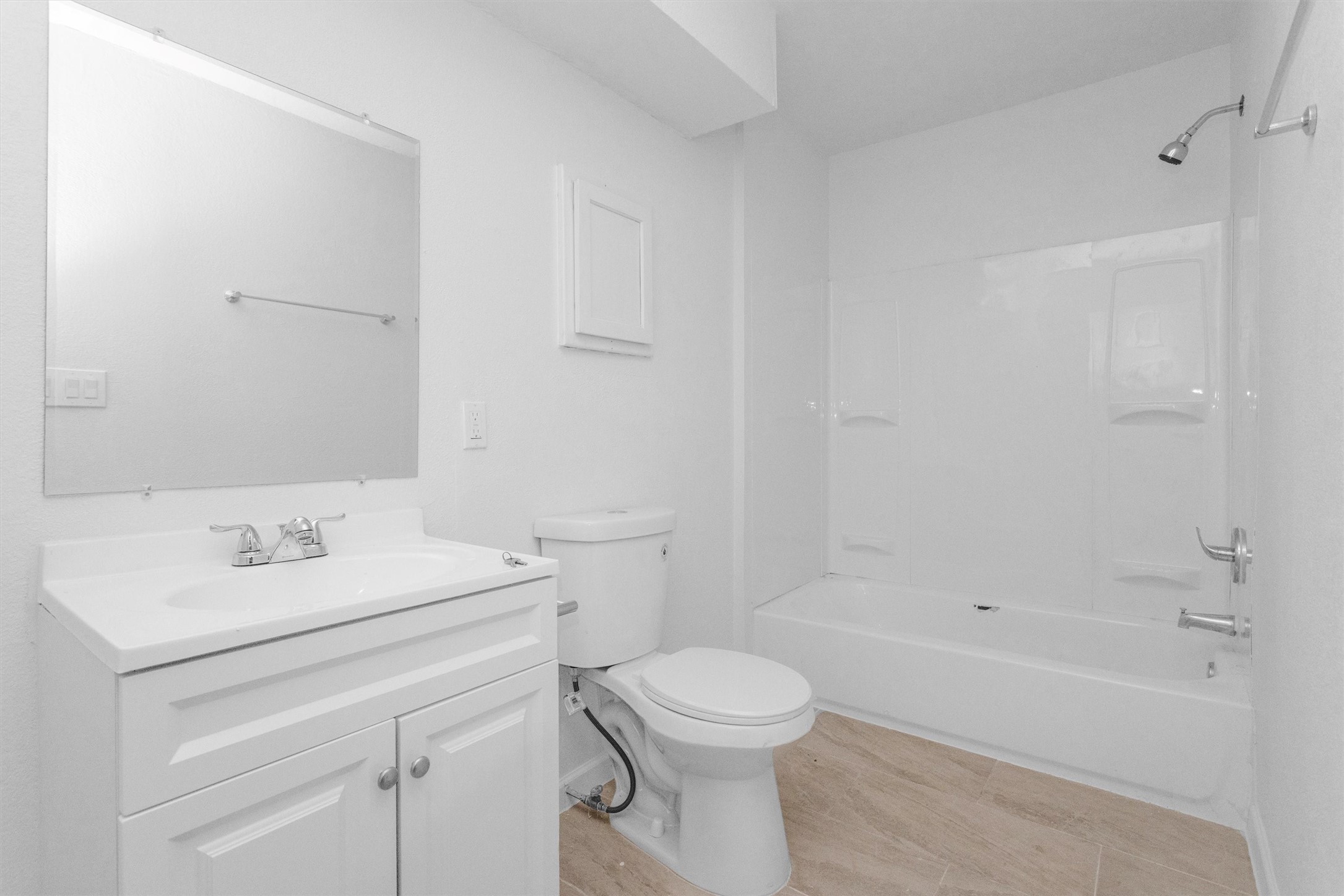 1 of 2 bathrooms in unit D