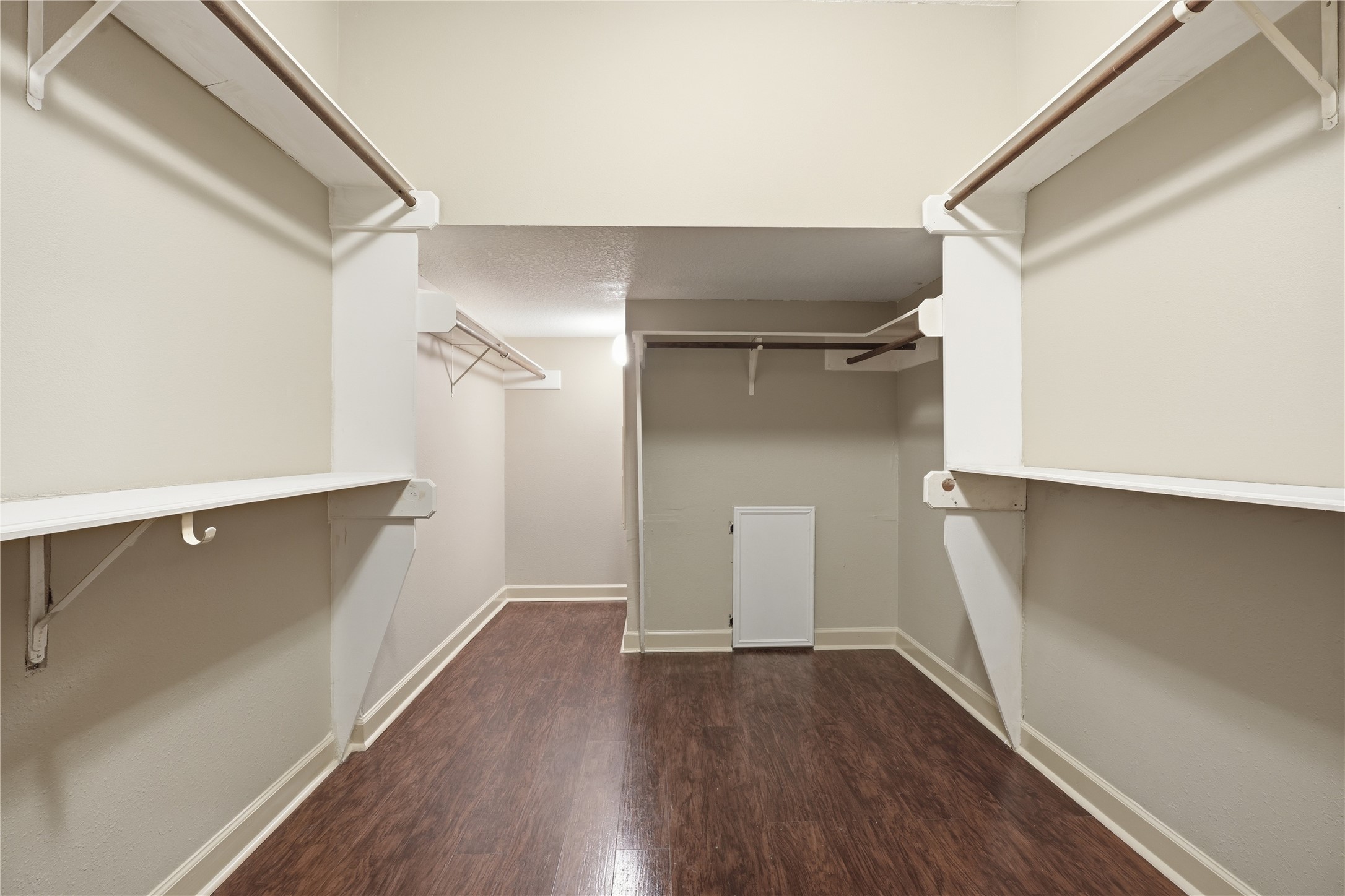 Primary closet