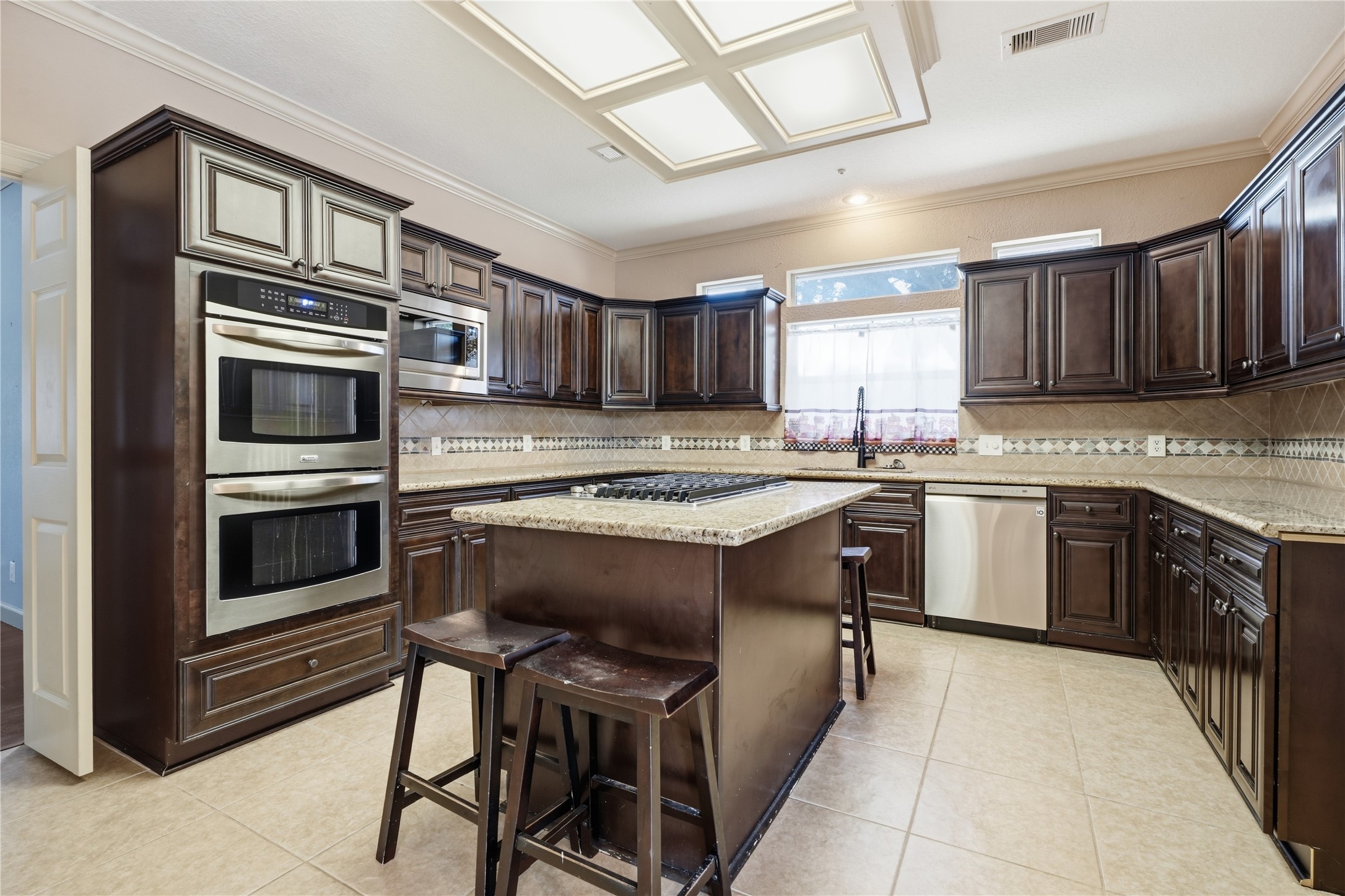 Remodeled kitchen