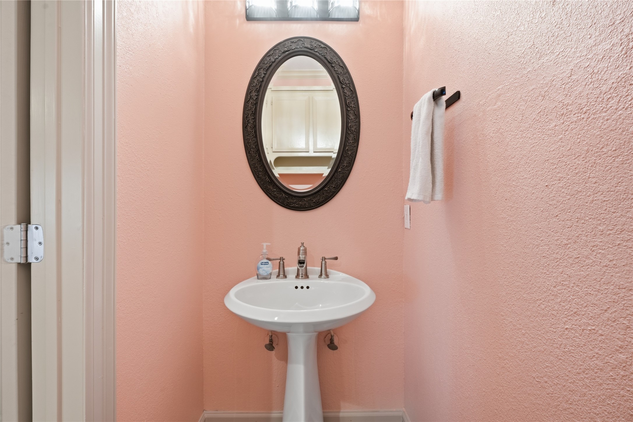 Half bath off the living area