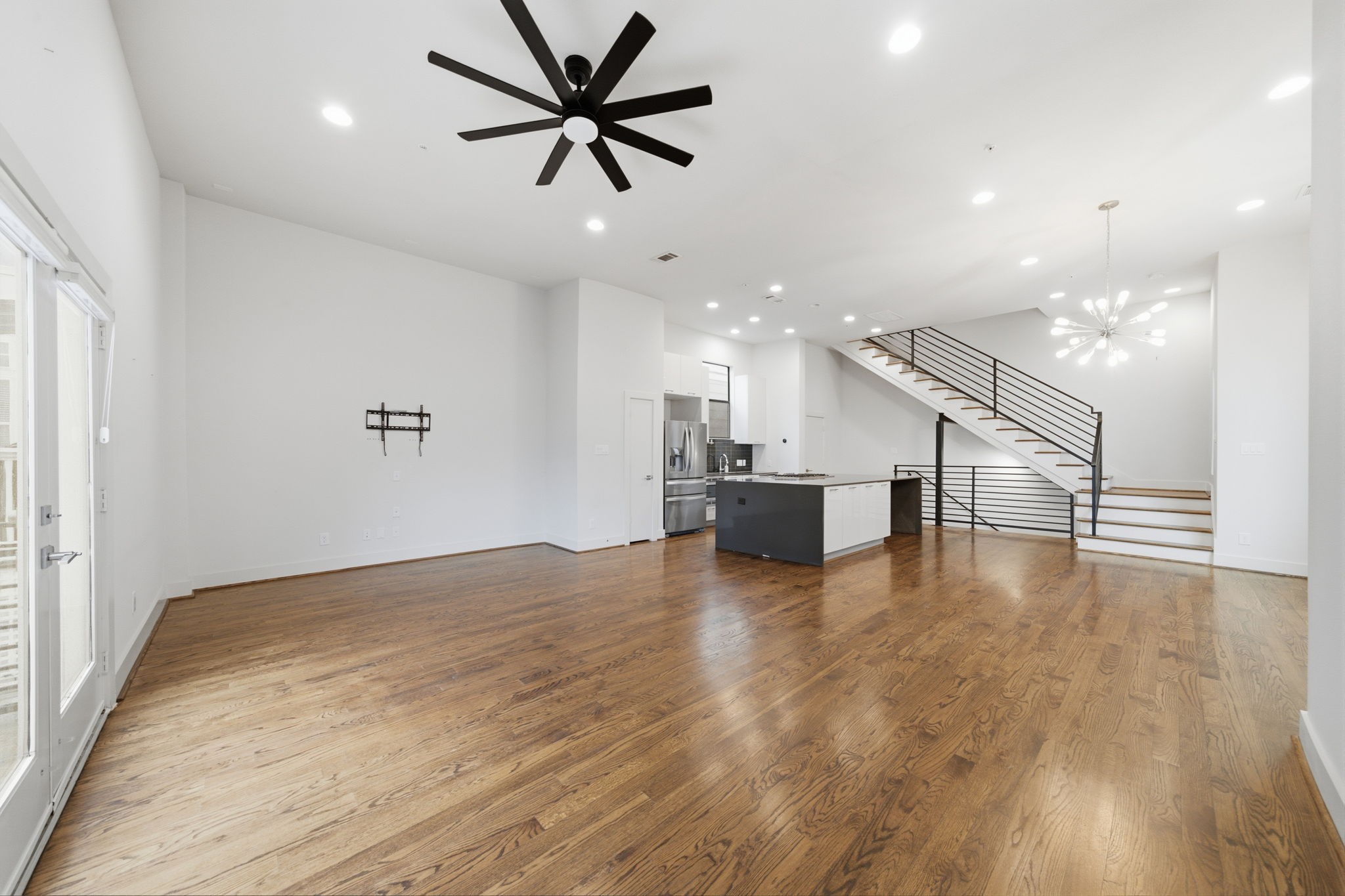 2nd floor - OPEN PLAN Living-Dining-Kitchen. Another look at the ROOMY Living area! Great sightlines to the Kitchen and Dining area - FABULOUS for entertaining!!
