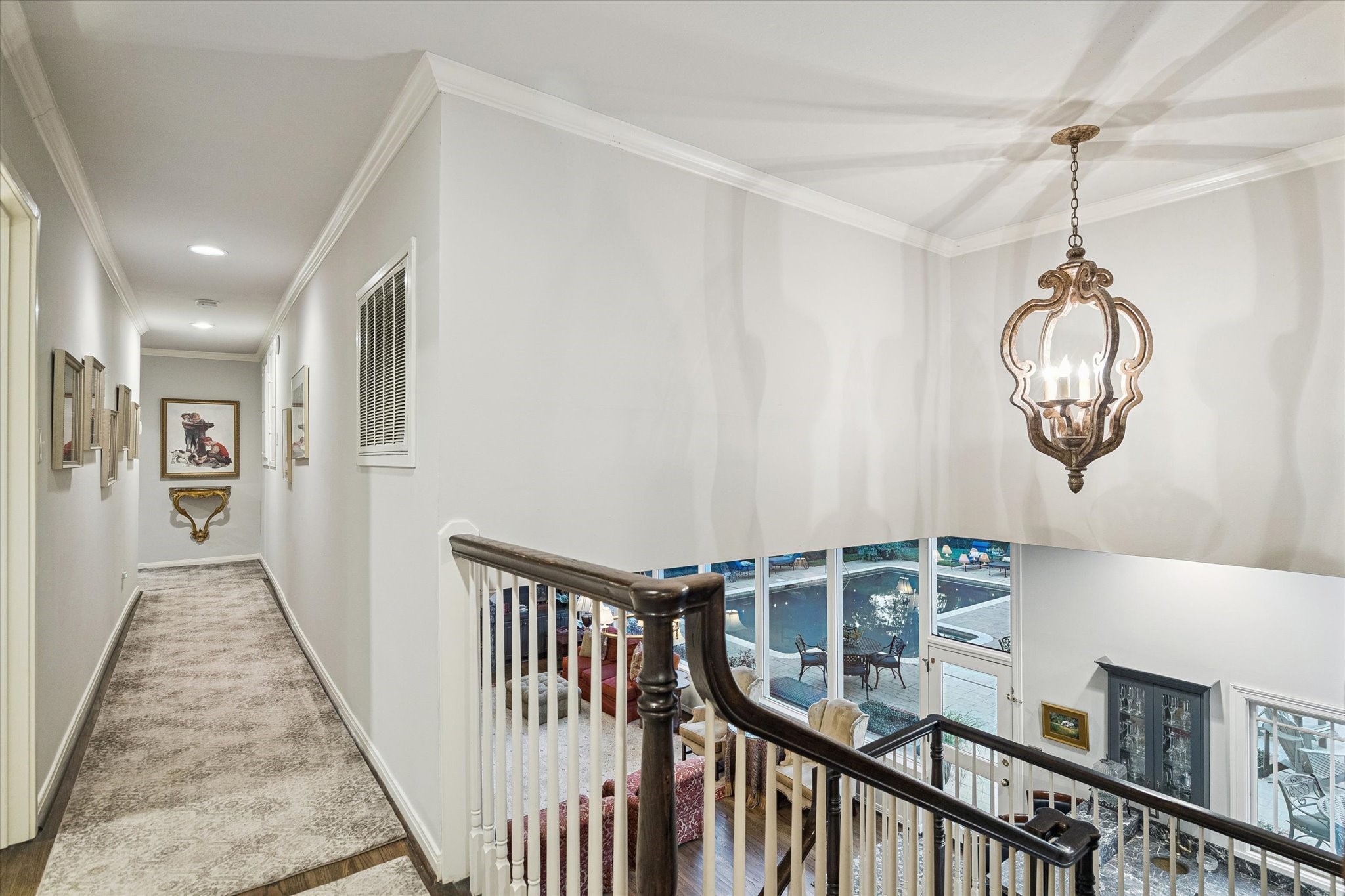 Upstairs hallway