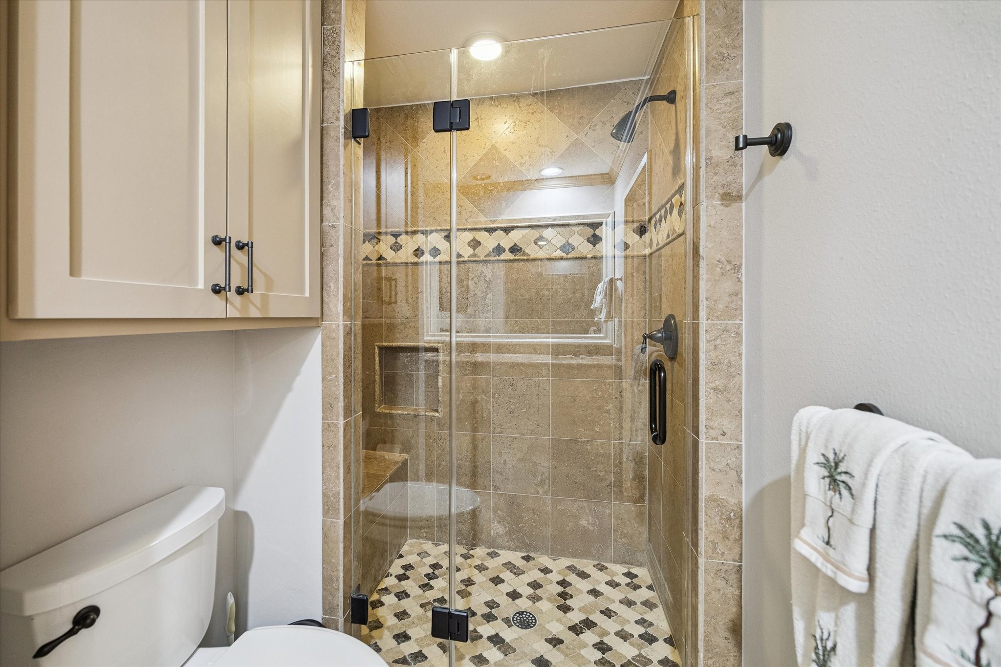 En suite bathroom