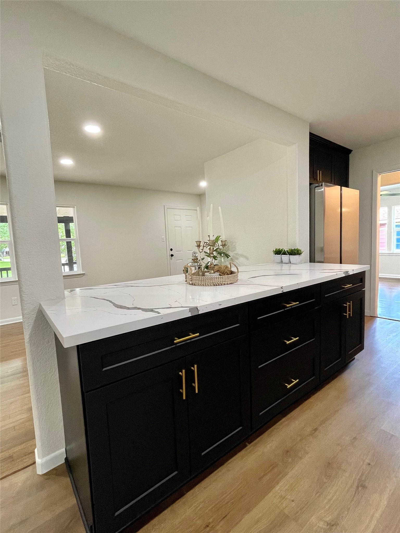 Bar with plenty of storage!