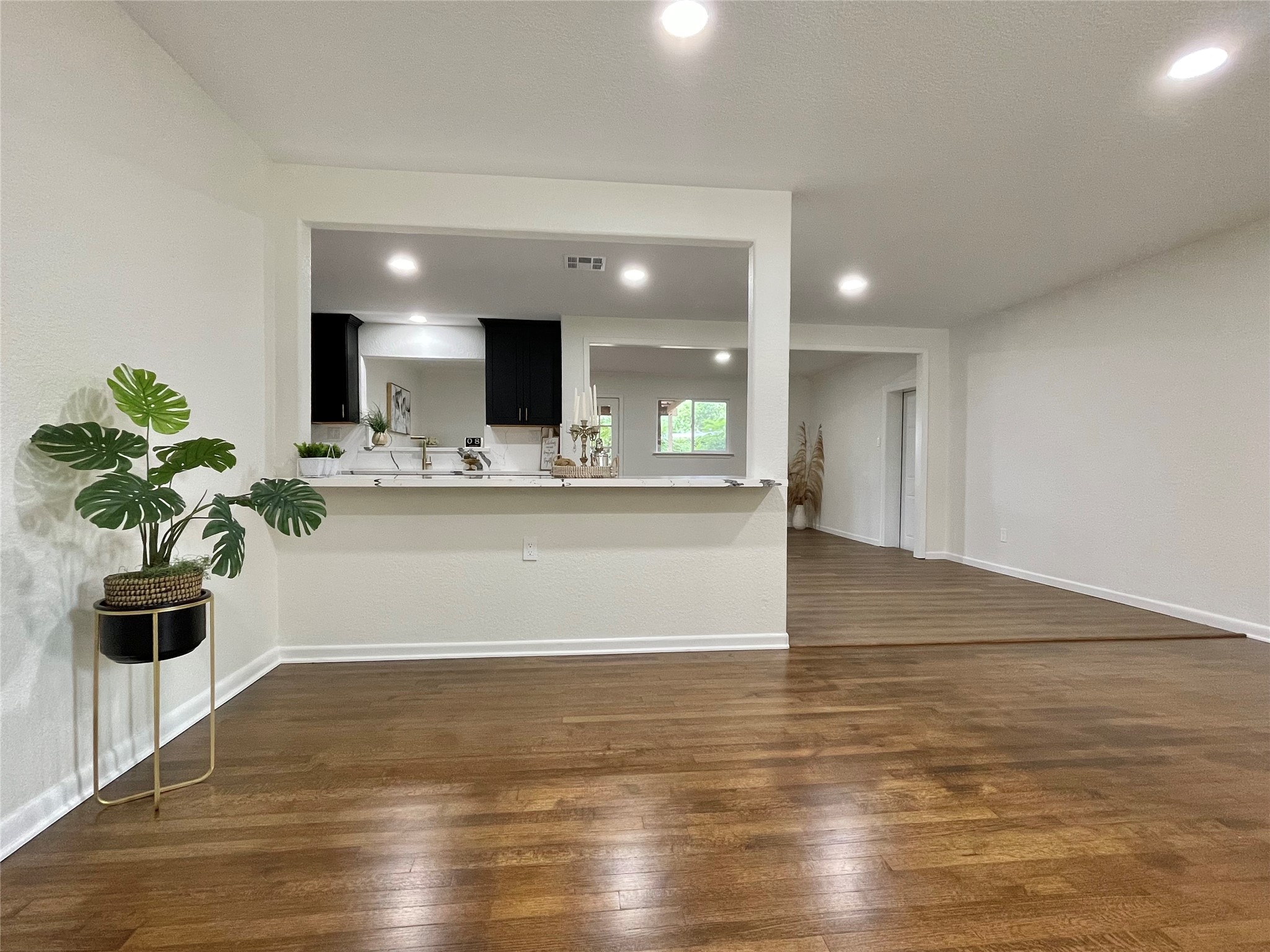 Beautifully refinished hard wood floors! Beautifully refinished hard wood floors!