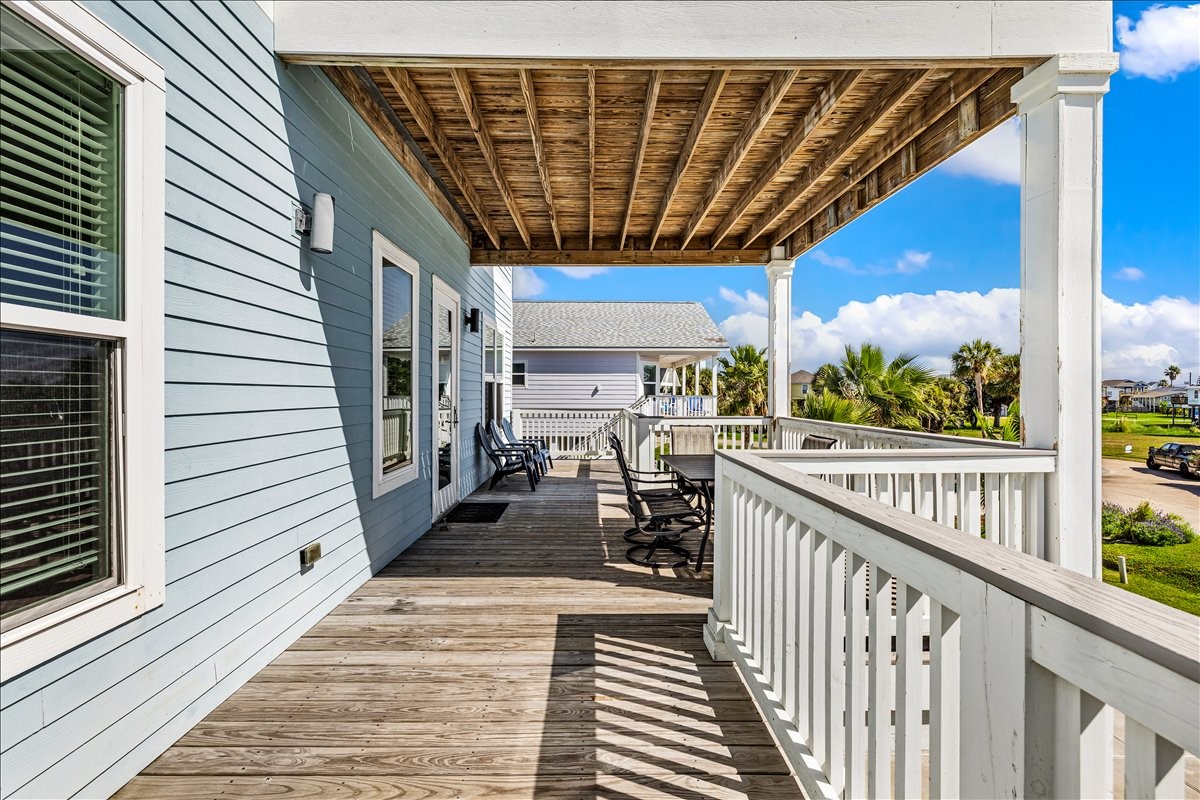 First floor balcony