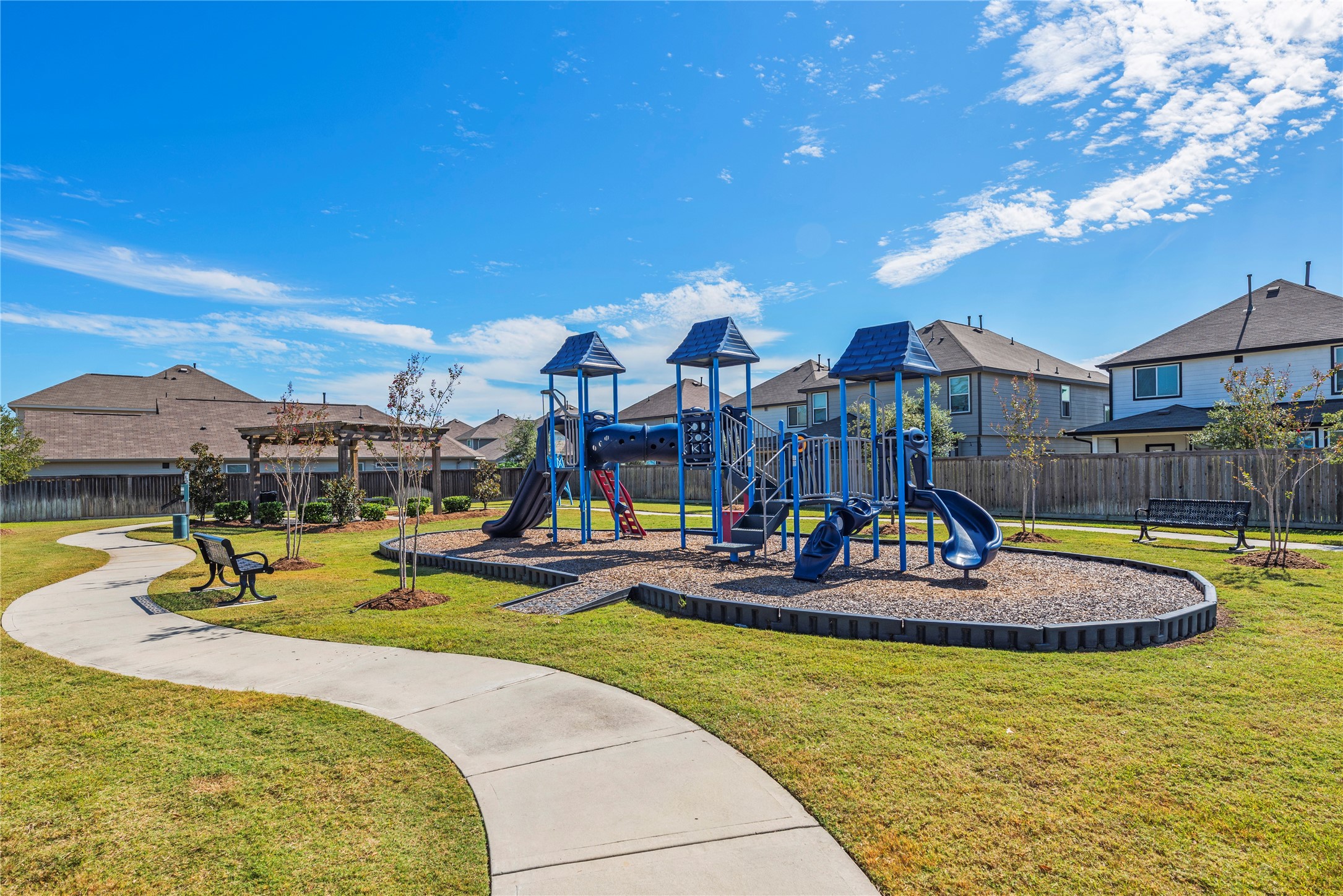 Neighborhood playground.