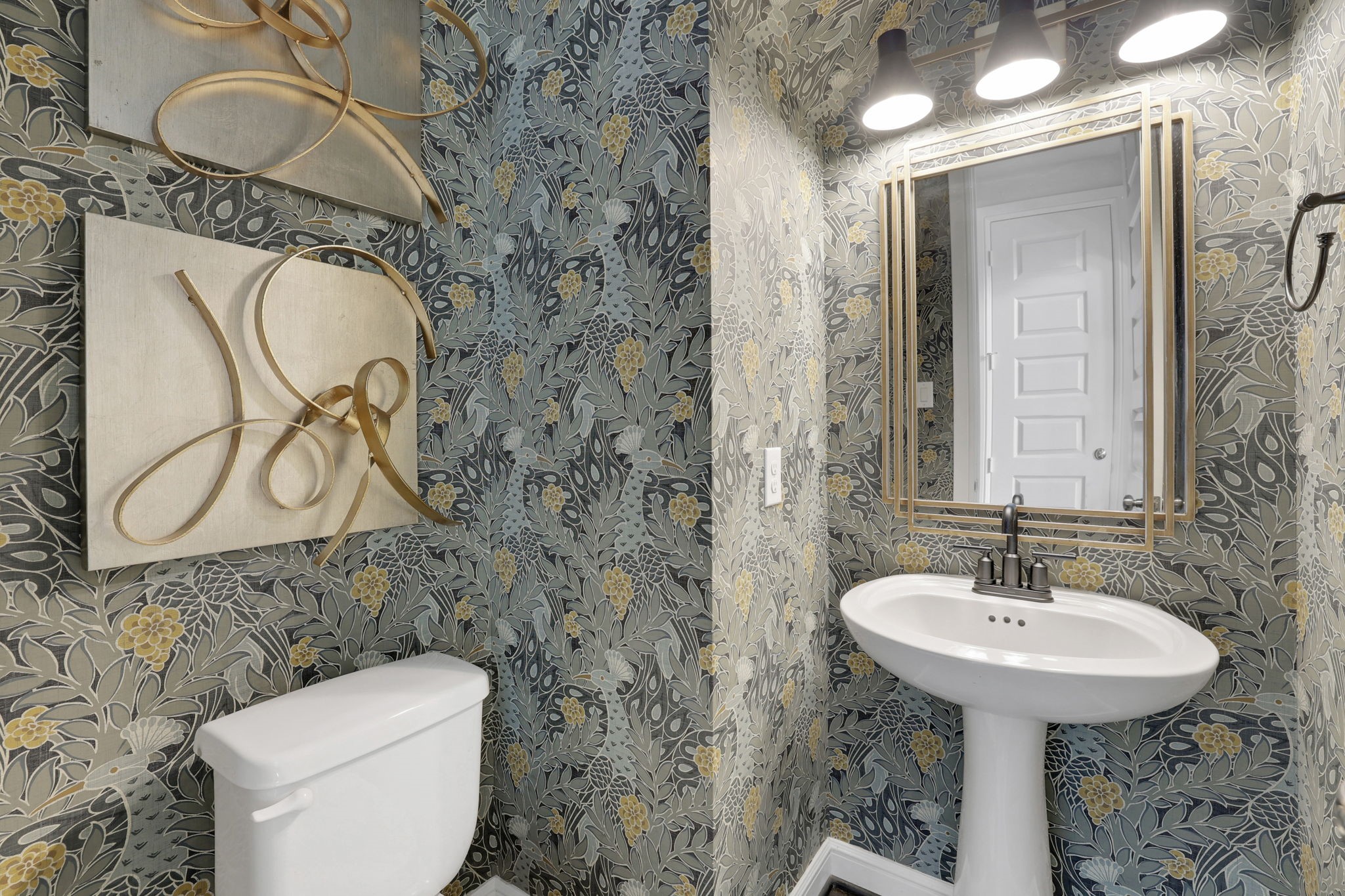 1st floor half bath