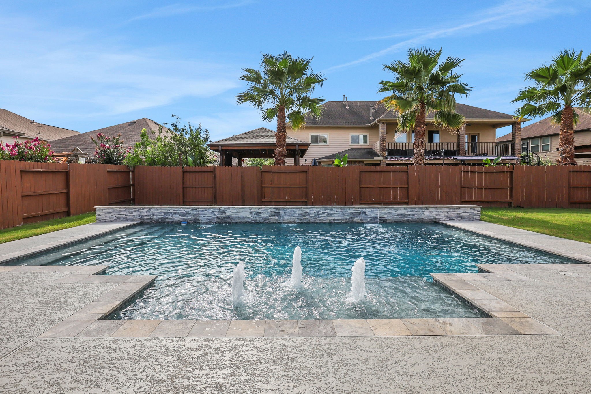 Sparkling pool