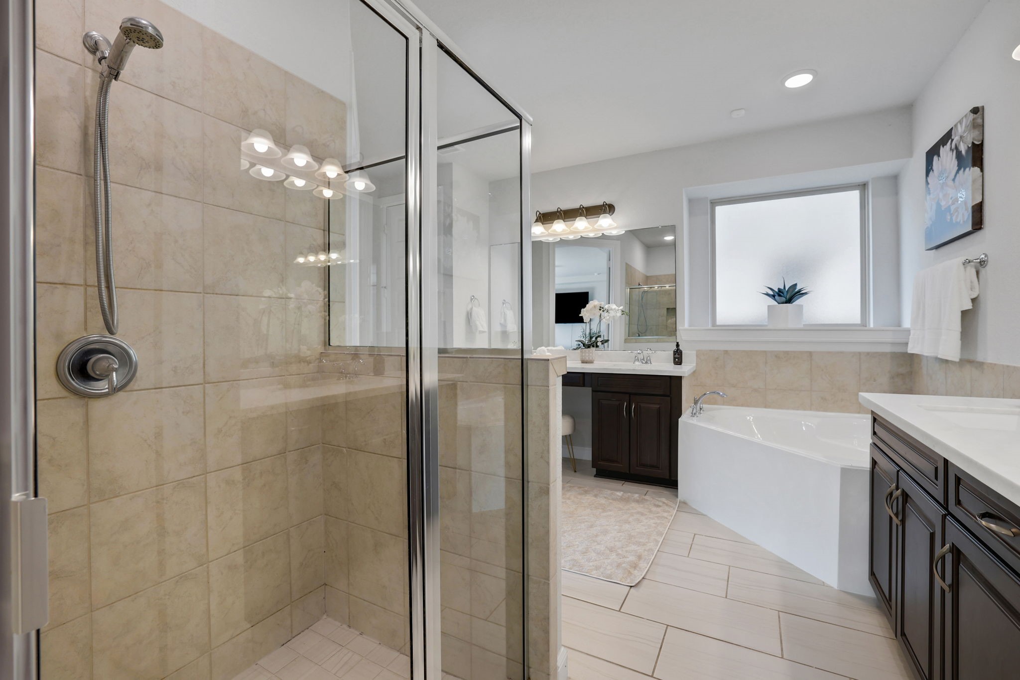 Walk in shower