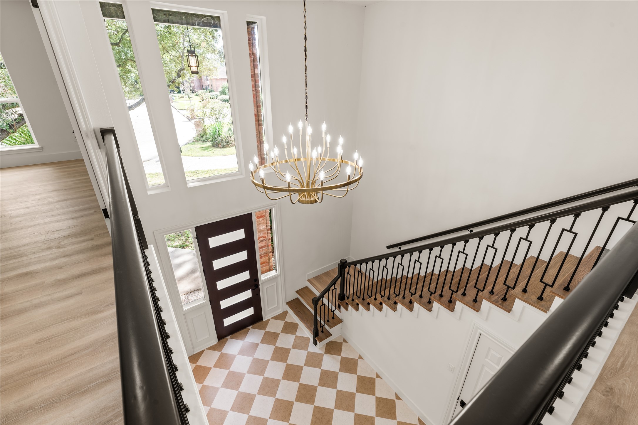 Overlooking the Chandelier