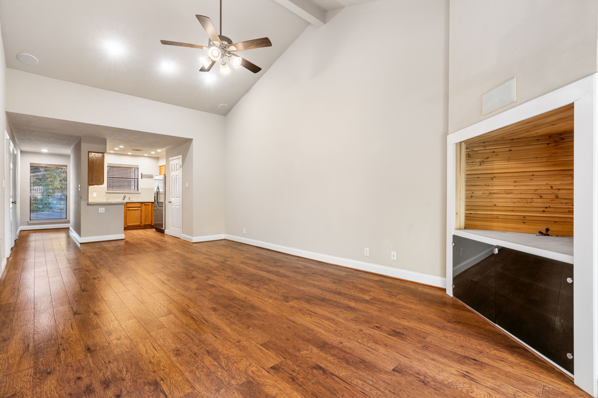 Beautiful wood flooring